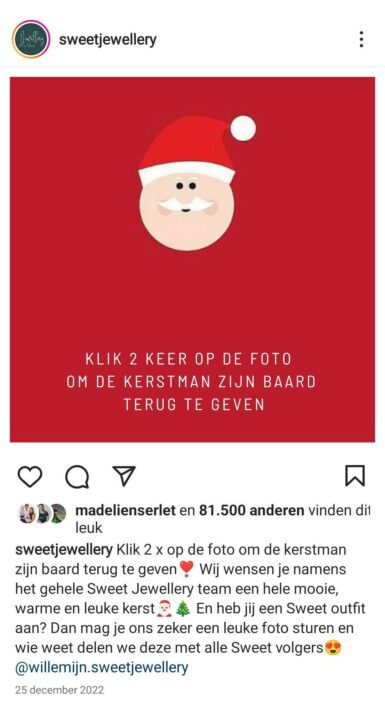 ilikemedia-beste-posts-2022-sweet-jewellery-kerst-2 beste posts 2022 sweet jewellery kerst 2