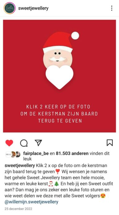 ilikemedia-beste-posts-2022-sweet-jewellery-kerst beste posts 2022 sweet jewellery kerst