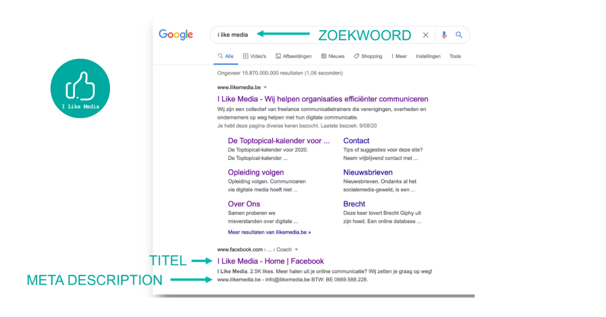 screenshot wat is een titel en metabeschrijving